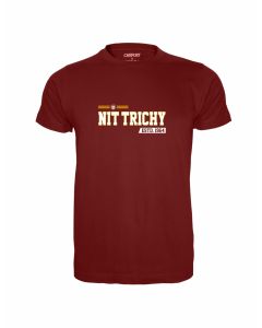 NIT Trichy Vertical Crest Maroon